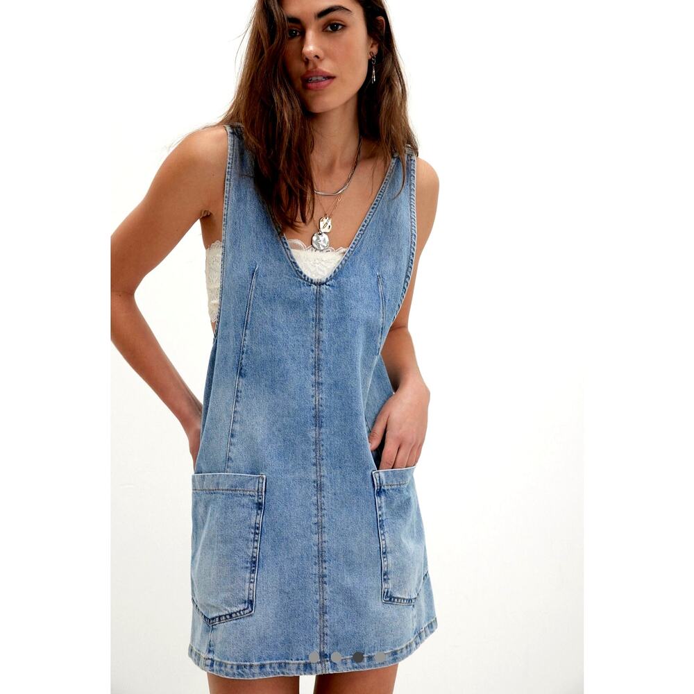 Free People We The Free High Roller Skirtall Follow Your Heart size XL